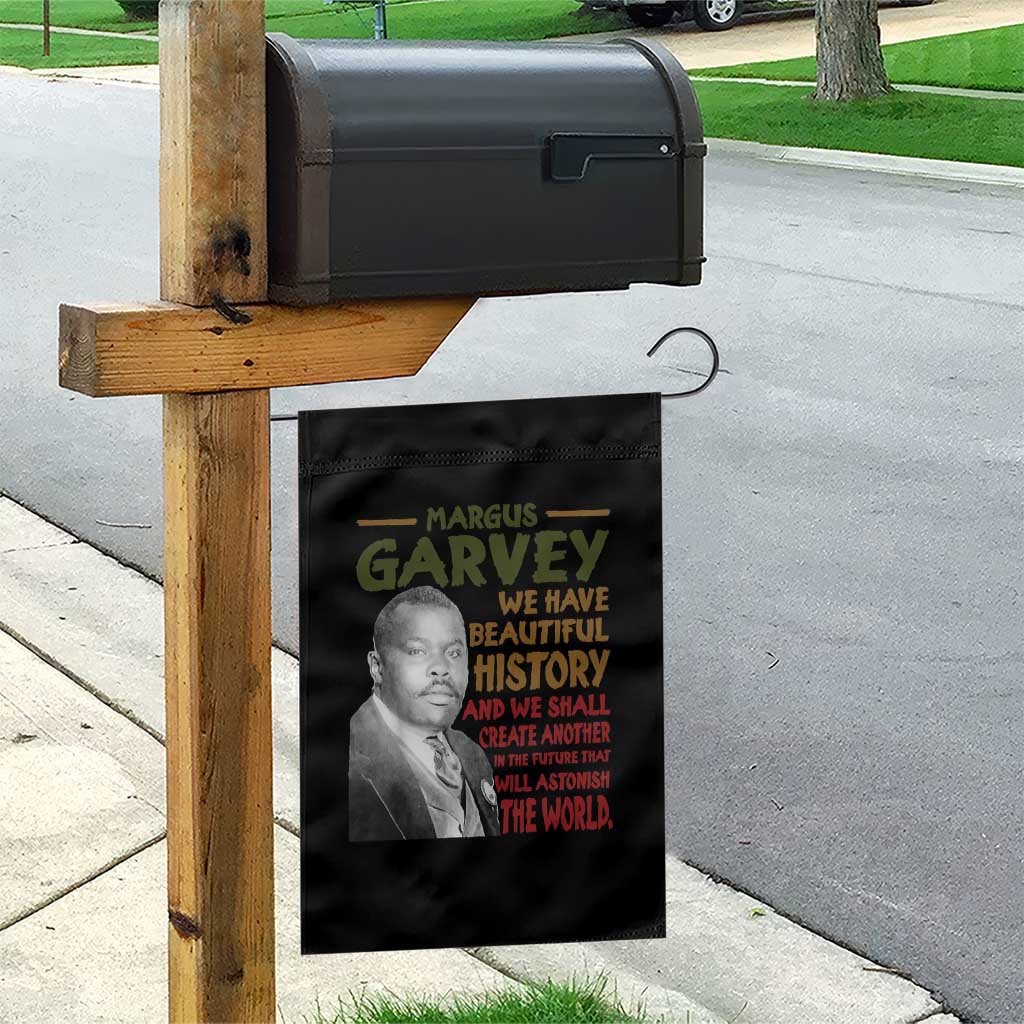 Marcus Garvey Quote Garden Flag Black History Month TS10 Print Your Wear