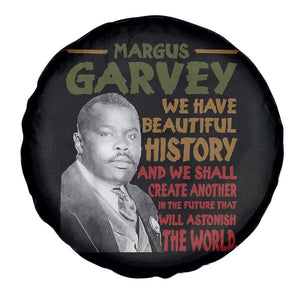 Marcus Garvey Quote Spare Tire Cover Black History Month TS10 Print Your Wear