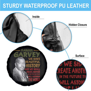 Marcus Garvey Quote Spare Tire Cover Black History Month TS10 Print Your Wear
