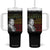 Marcus Garvey Quote Tumbler With Handle Black History Month TS10 One Size: 40 oz Black Print Your Wear