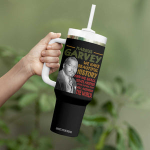 Marcus Garvey Quote Tumbler With Handle Black History Month TS10 Print Your Wear