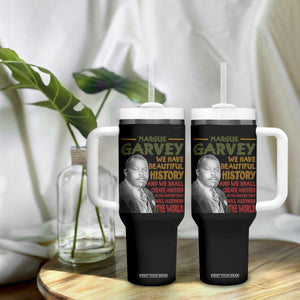 Marcus Garvey Quote Tumbler With Handle Black History Month TS10 Print Your Wear