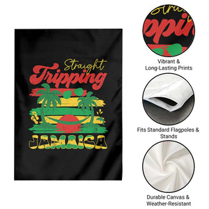 Jamaica Vacation Garden Flag Straight Trippin Jamaica Family Girls Trip TS10 Print Your Wear