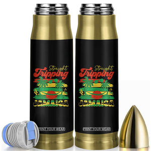 Jamaica Vacation Bullet Tumbler Straight Trippin Jamaica Family Girls Trip TS10 Black Print Your Wear