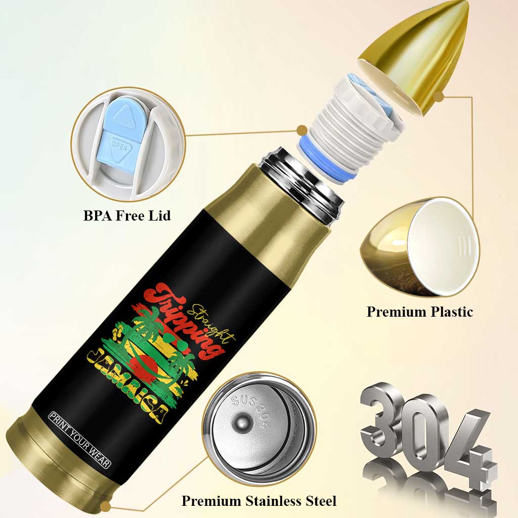 Jamaica Vacation Bullet Tumbler Straight Trippin Jamaica Family Girls Trip TS10 Print Your Wear