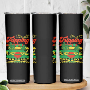 Jamaica Vacation Skinny Tumbler Straight Trippin Jamaica Family Girls Trip TS10 Print Your Wear
