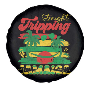 Jamaica Vacation Spare Tire Cover Straight Trippin Jamaica Family Girls Trip TS10 Print Your Wear