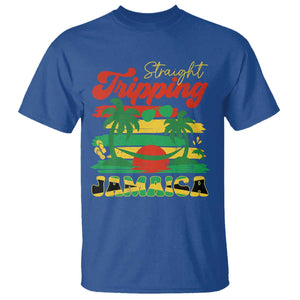 Jamaica Vacation T Shirt Straight Trippin Jamaica Family Girls Trip TS10 Royal Blue Print Your Wear