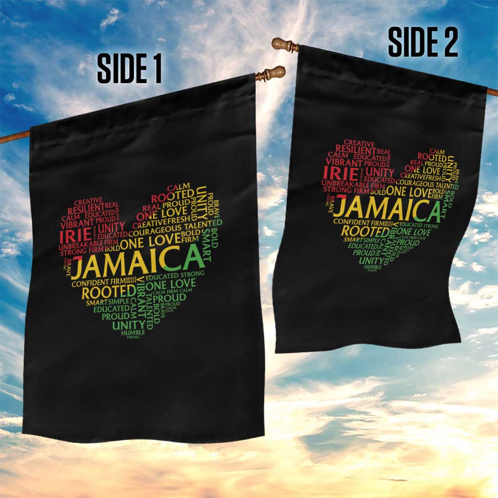 Jamaica Reggae Garden Flag One Love Rasta Culture TS10 Print Your Wear