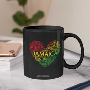 Jamaica Reggae Coffee Mug One Love Rasta Culture TS10 Print Your Wear