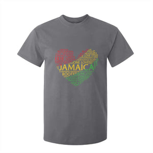 Jamaica Reggae T Shirt For Kid One Love Rasta Culture TS10 Charcoal Print Your Wear