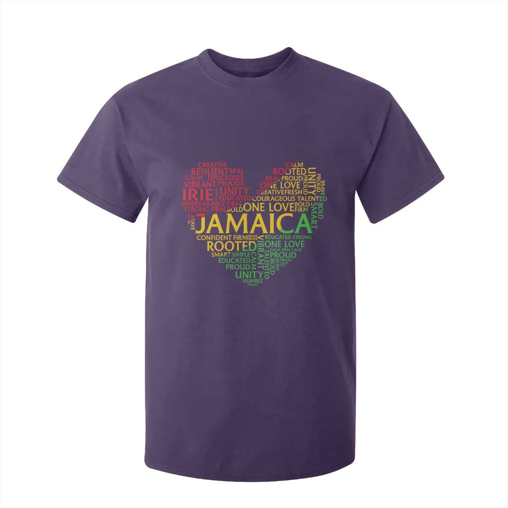 Jamaica Reggae T Shirt For Kid One Love Rasta Culture TS10 Purple Print Your Wear