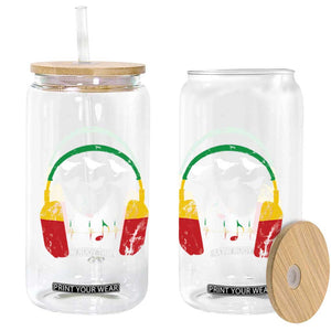 Little Birds Glass Can Rastafari Rasta Reggae Music Headphones Jamaican Pride TS10 Print Your Wear