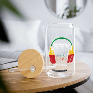 Little Birds Glass Can Rastafari Rasta Reggae Music Headphones Jamaican Pride TS10 Print Your Wear