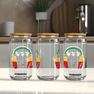 Little Birds Glass Can Rastafari Rasta Reggae Music Headphones Jamaican Pride TS10 Print Your Wear