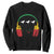 Little Birds Sweatshirt Rastafari Rasta Reggae Music Headphones Jamaican Pride TS10 Black Print Your Wear