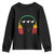 Little Birds Youth Sweatshirt Rastafari Rasta Reggae Music Headphones Jamaican Pride TS10 Black Print Your Wear