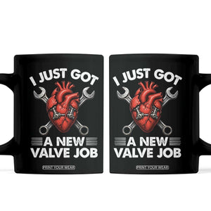 Cool Heart Surgery Survivor Coffee Mug Funny Valve Job Coronary Bypass Artery Open Heart Surgery
