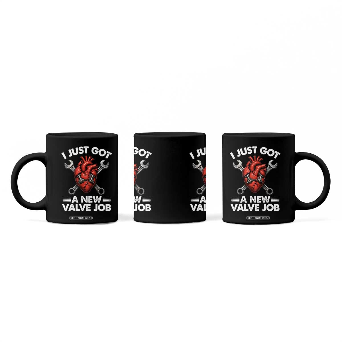 Cool Heart Surgery Survivor Coffee Mug Funny Valve Job Coronary Bypass Artery Open Heart Surgery