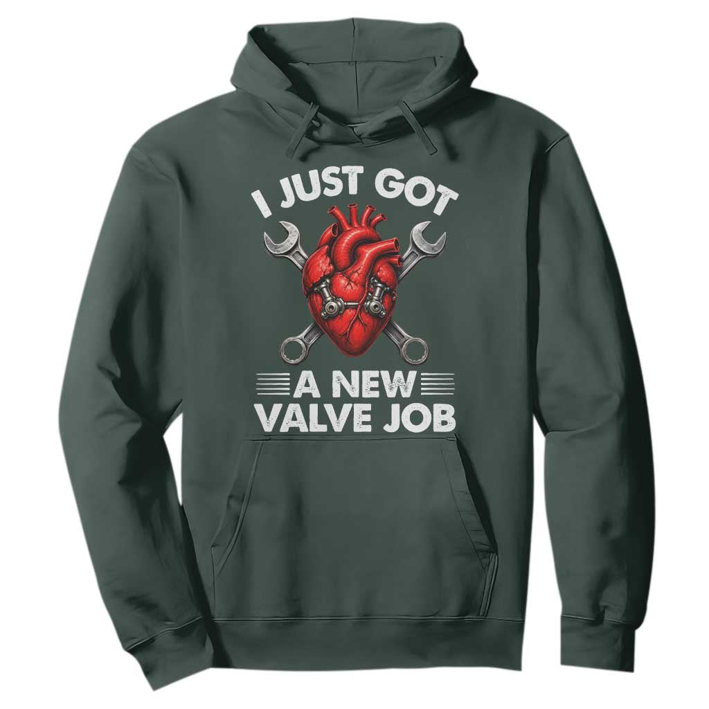 Cool Heart Surgery Survivor Hoodie Funny Valve Job Coronary Bypass Artery Open Heart Surgery