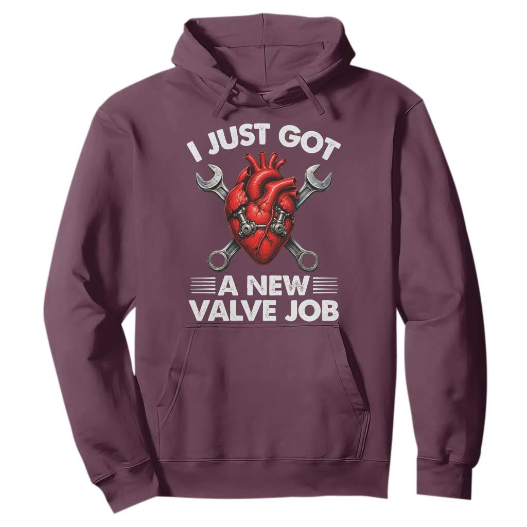 Cool Heart Surgery Survivor Hoodie Funny Valve Job Coronary Bypass Artery Open Heart Surgery