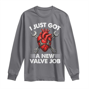 Cool Heart Surgery Survivor Long Sleeve Shirt Funny Valve Job Coronary Bypass Artery Open Heart Surgery