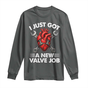 Cool Heart Surgery Survivor Long Sleeve Shirt Funny Valve Job Coronary Bypass Artery Open Heart Surgery