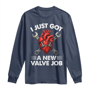 Cool Heart Surgery Survivor Long Sleeve Shirt Funny Valve Job Coronary Bypass Artery Open Heart Surgery