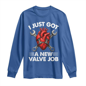 Cool Heart Surgery Survivor Long Sleeve Shirt Funny Valve Job Coronary Bypass Artery Open Heart Surgery