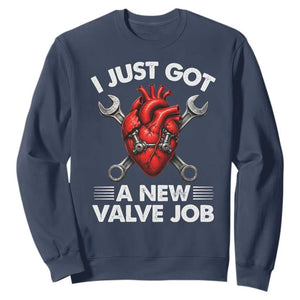 Cool Heart Surgery Survivor Sweatshirt Funny Valve Job Coronary Bypass Artery Open Heart Surgery
