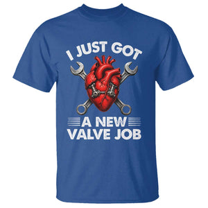 Cool Heart Surgery Survivor T Shirt Funny Valve Job Coronary Bypass Artery Open Heart Surgery