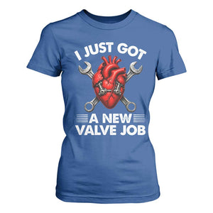 Cool Heart Surgery Survivor T Shirt For Women Funny Valve Job Coronary Bypass Artery Open Heart Surgery