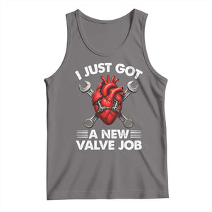 Cool Heart Surgery Survivor Tank Top Funny Valve Job Coronary Bypass Artery Open Heart Surgery