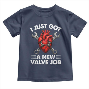 Cool Heart Surgery Survivor Toddler T Shirt Funny Valve Job Coronary Bypass Artery Open Heart Surgery