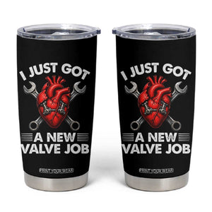 Cool Heart Surgery Survivor Tumbler Cup Funny Valve Job Coronary Bypass Artery Open Heart Surgery