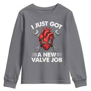 Cool Heart Surgery Survivor Youth Sweatshirt Funny Valve Job Coronary Bypass Artery Open Heart Surgery