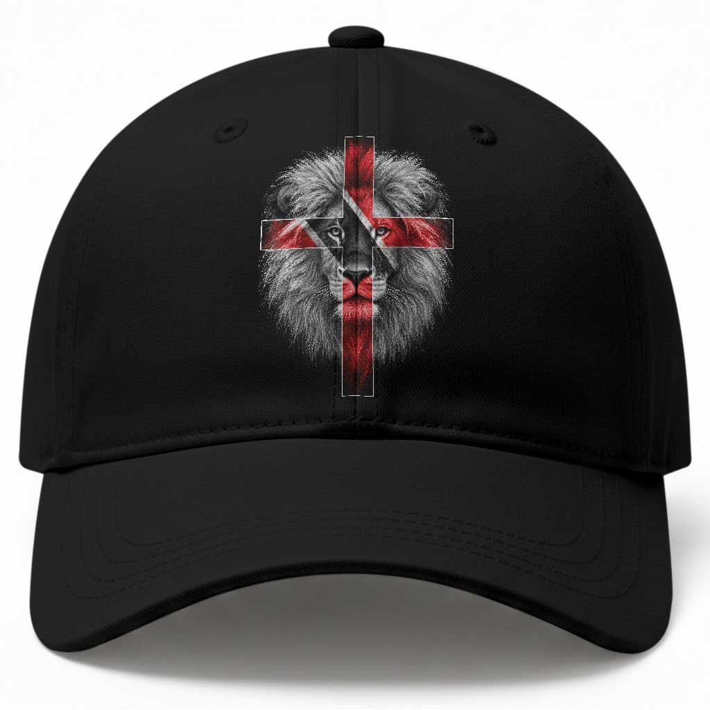 Lion of Judah Cross Trinidadian Flag Baseball Cap Christian Faith Trini Trinidad And Tobago Pride