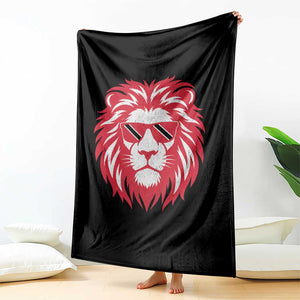 Trinidad and Tobago Lion Throw Blanket Vintage Caribbean Pride TS10 Print Your Wear