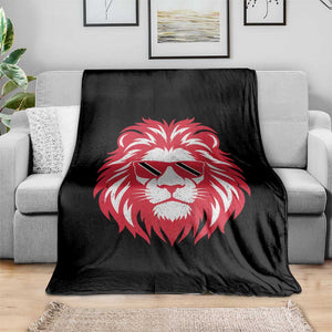 Trinidad and Tobago Lion Throw Blanket Vintage Caribbean Pride TS10 Print Your Wear