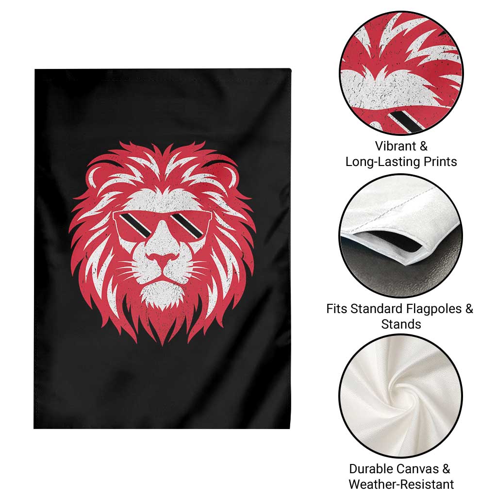 Trinidad and Tobago Lion Garden Flag Vintage Caribbean Pride TS10 Print Your Wear