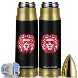Trinidad and Tobago Lion Bullet Tumbler Vintage Caribbean Pride TS10 Black Print Your Wear