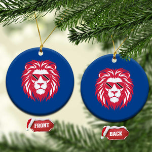 Trinidad and Tobago Lion Ceramic Ornament Vintage Caribbean Pride TS10 1pc Blue Print Your Wear