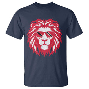 Trinidad and Tobago Lion T Shirt Vintage Caribbean Pride TS10 Navy Print Your Wear