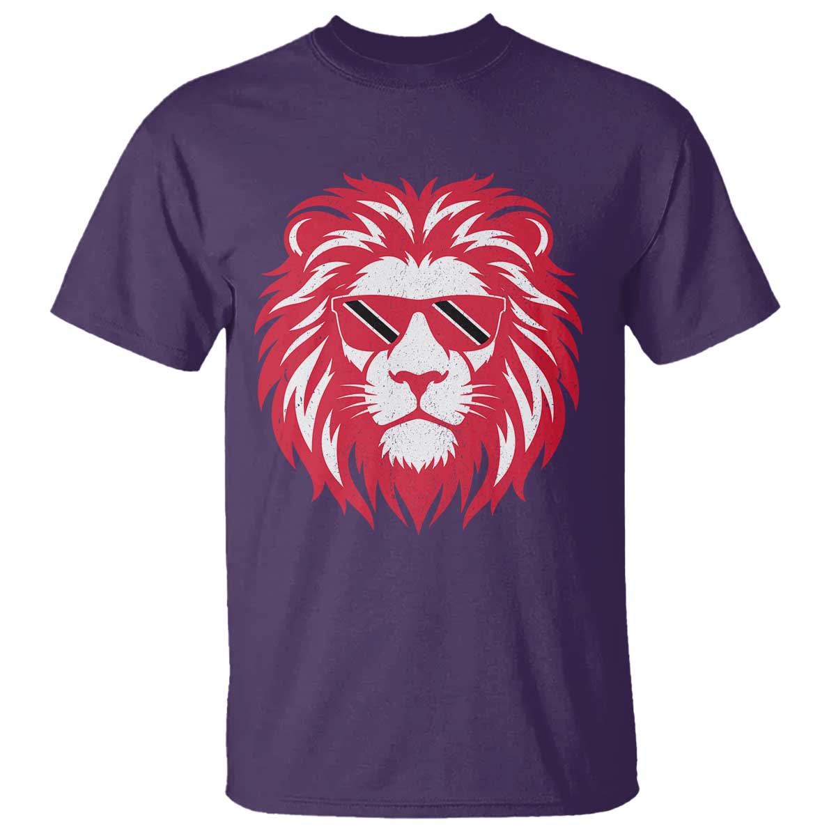Trinidad and Tobago Lion T Shirt Vintage Caribbean Pride TS10 Print Your Wear