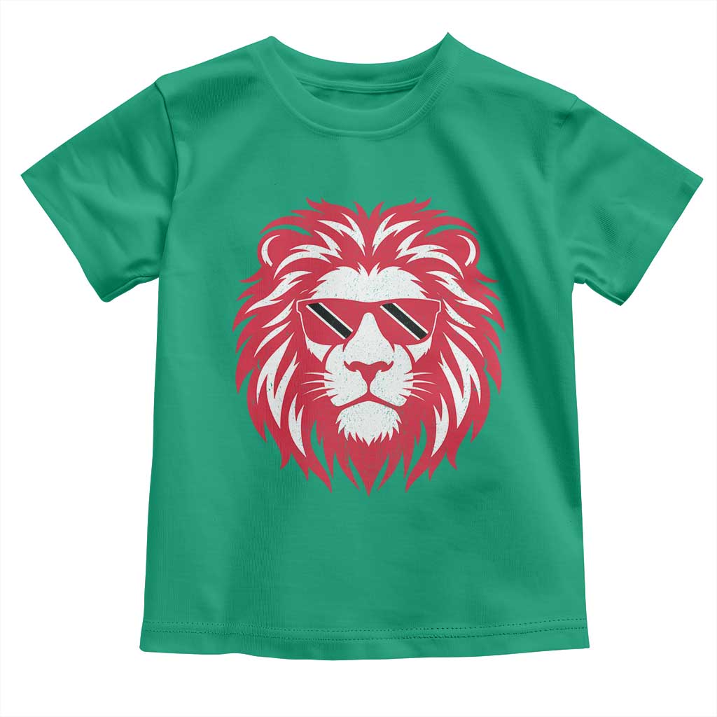 Trinidad and Tobago Lion Toddler T Shirt Vintage Caribbean Pride TS10 Irish Green Print Your Wear
