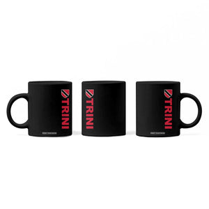 Vintage Trini Coffee Mug Trinidad and Tobago Flag Minimalist Patriotic Caribbean Pride TS10 Print Your Wear
