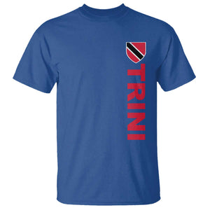 Vintage Trini T Shirt Trinidad and Tobago Flag Minimalist Patriotic Caribbean Pride TS10 Royal Blue Print Your Wear