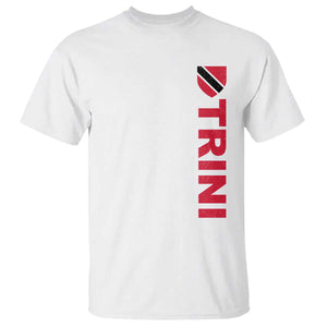 Vintage Trini T Shirt Trinidad and Tobago Flag Minimalist Patriotic Caribbean Pride TS10 White Print Your Wear
