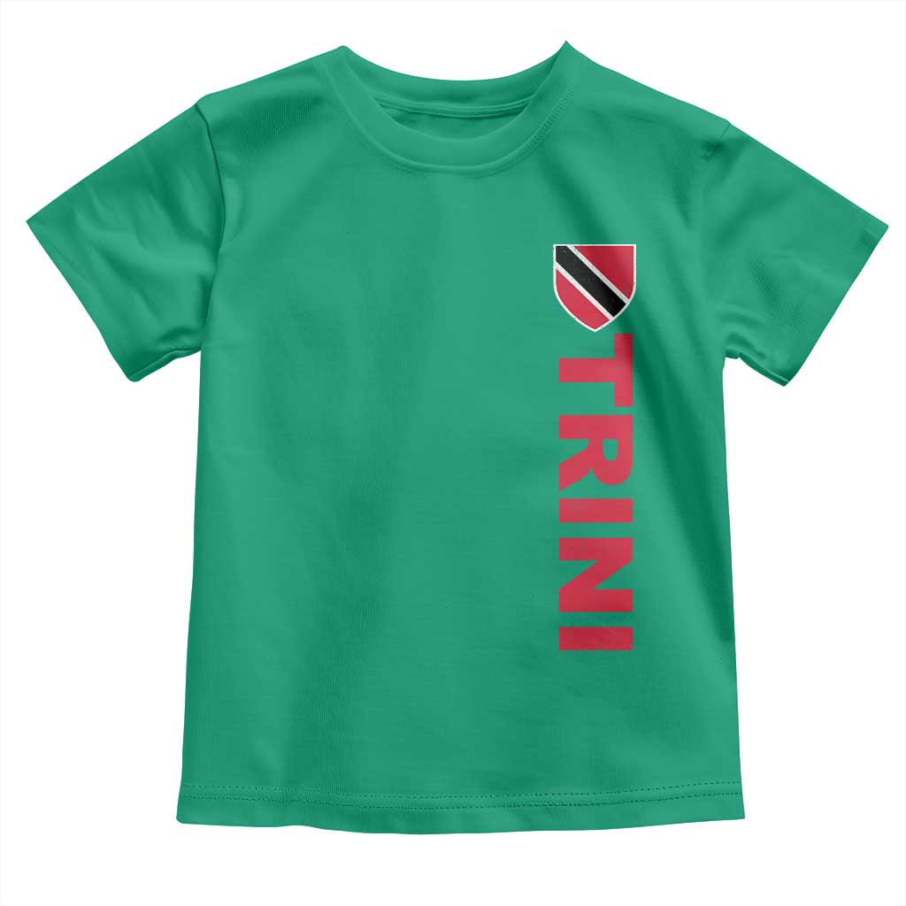 Vintage Trini Toddler T Shirt Trinidad and Tobago Flag Minimalist Patriotic Caribbean Pride TS10 Irish Green Print Your Wear