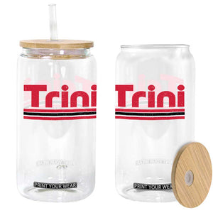 Retro Trini Glass Can Trinidad and Tobago Flag Caribbean Pride Heritage Gift TS10 Print Your Wear